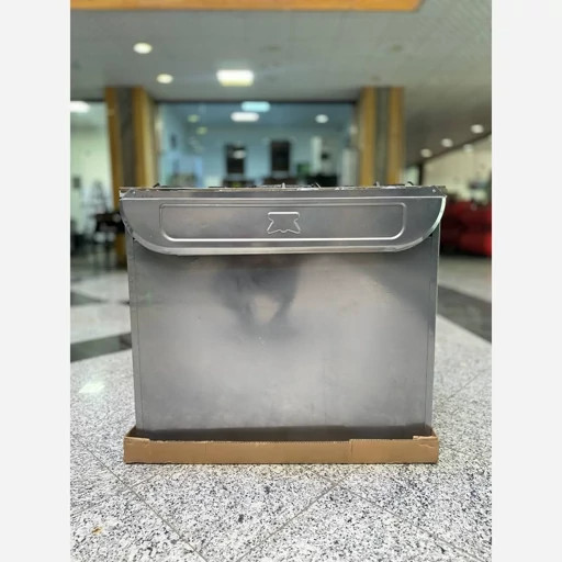 اجاق گاز طرح فر پنج شعله صفحه استیل طرح تاکنو متین