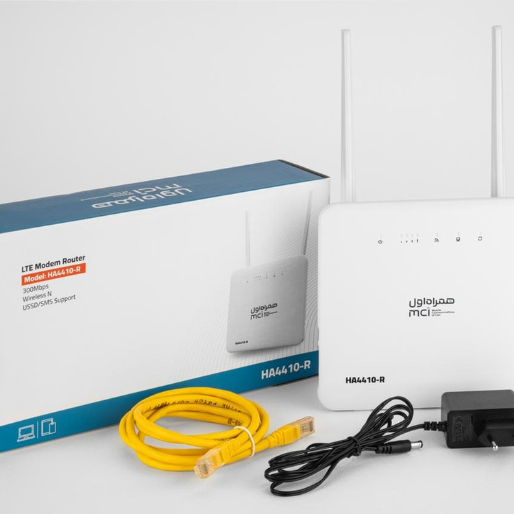 مودم رومیزی 4G مدل HA4410؛ اینترنت پرسرعت و وایفای پایدار بدون نیاز به خط تلفن